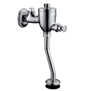 全铜小便池冲水阀 手按式 小便斗冲洗阀 厕所小便器延时阀 带调节