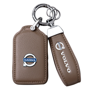 适用于沃尔沃xc60钥匙套s90真皮s60高档xc90汽车v60壳v90包s60扣