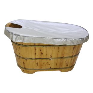 浴桶木桶保温罩/塑料浴桶罩/沐浴浴缸/罩套加厚保暖防水防尘盖布