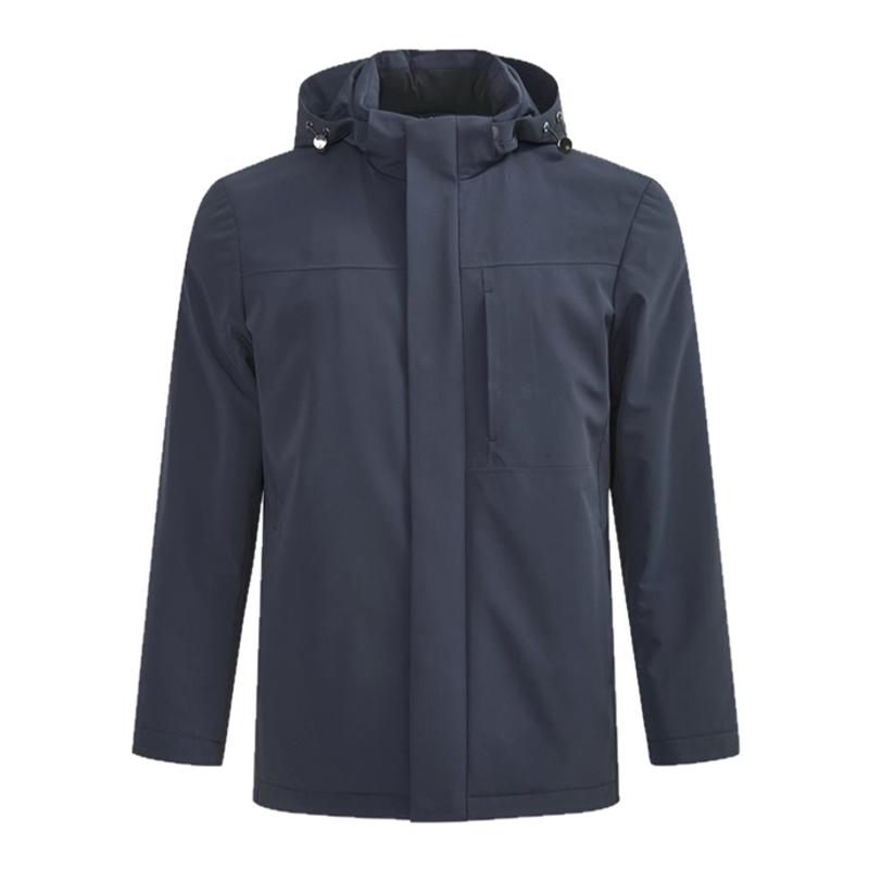 可卸内胆白鹅绒]梦特娇羽绒服男