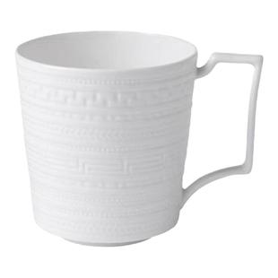 正品现货英国Wedgwood威基伍德白玉浮雕骨瓷马克杯茶杯水杯
