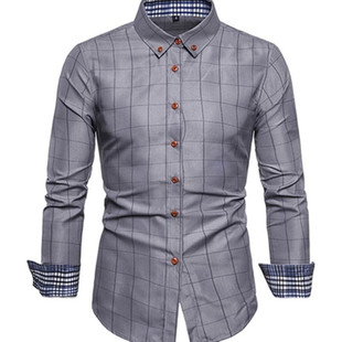 Men s French Dress  formal Tuxedo Shirts男士修身大码商务衬衫