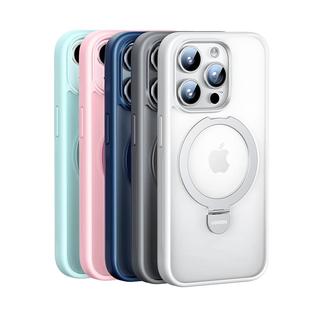 绿联新款适用苹果iPhone16ProMax手机壳支点壳15Pro隐形一体磁吸支架高级感Magsafe透明防摔气囊保护套15Plus