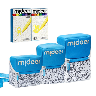 【自营】mideer弥鹿丙烯马克笔学生专用彩绘笔画笔儿童美术涂鸦笔