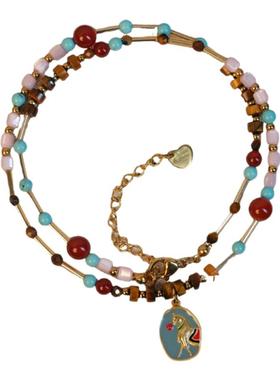 张十六原创设计小马串珠项链