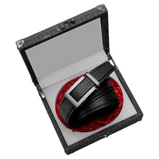 【海豹皮】皮尔卡丹海豹皮皮带男士真皮腰带自动扣正品新款裤腰带