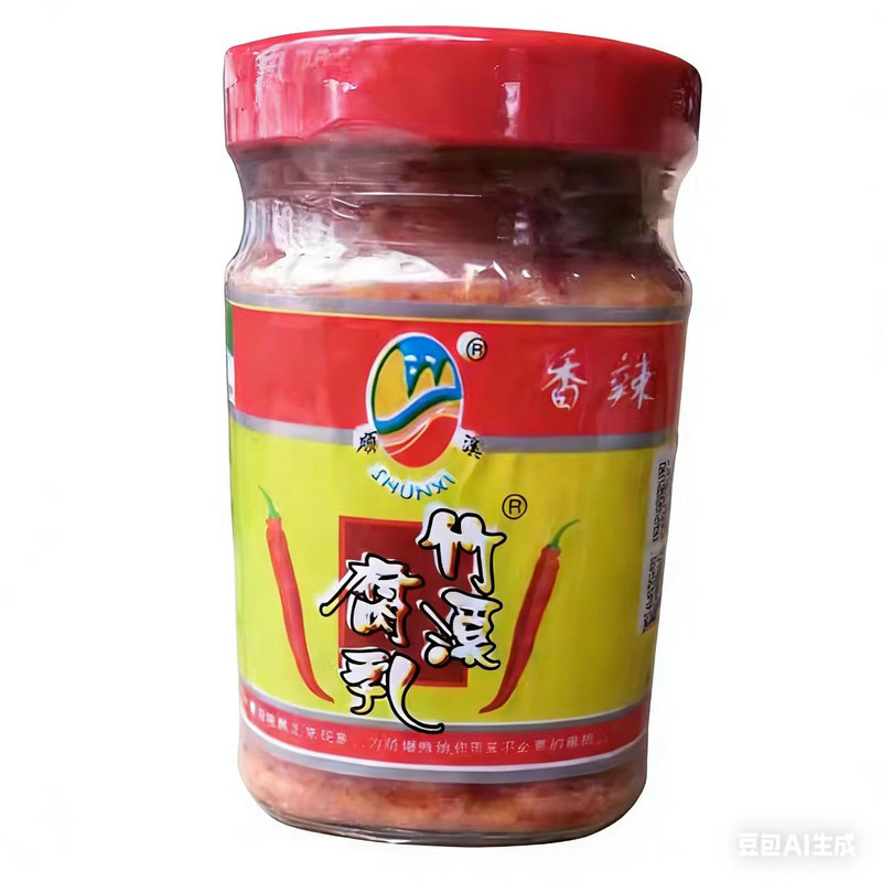 湖北竹溪特产顺溪霉豆腐乳香辣