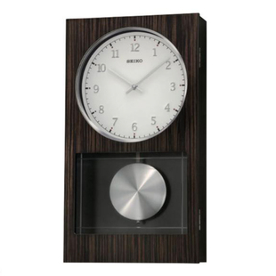 正品精工SEIKO豪华实木挂钟日式新中式客厅钟声报时橱柜式钟表46B