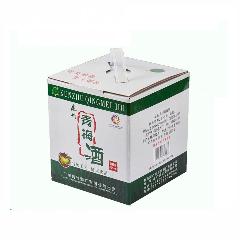 青梅酒袋装龙门惠州果酒昆竹牌