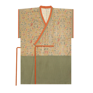 谜阿凰山岚半臂唐制新中式夏季薄款女上衣改良款日常通勤原创汉服