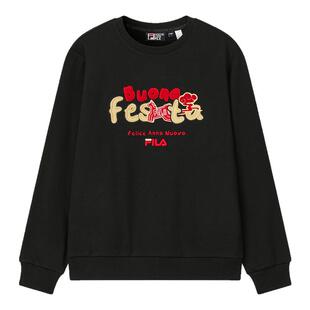 FILA 斐乐官方情侣款套头卫衣2026春季新款时尚休闲舒适针织上衣