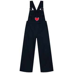 落落狷介 连体裤春夏女2026年新款设计感小众连衣裤藏青色小个子