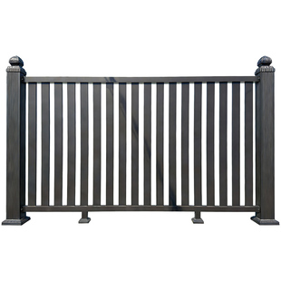 家用铝合金庭院围栏阳台护栏别墅自建房院子栅栏户外隔离栏杆定制