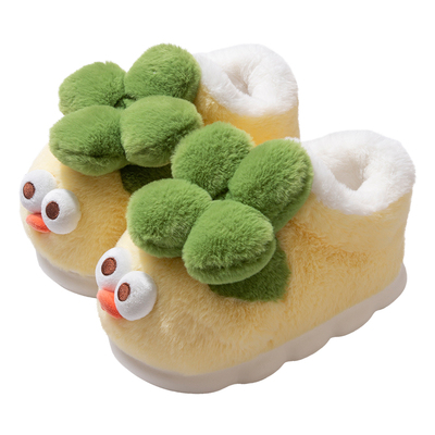 鲨际棉拖鞋2025新款加绒包跟防滑