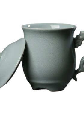汝瓷杨聚斌大师厂家直销龙头杯