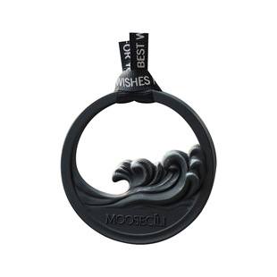 海誓山盟镂空汽车载后视镜挂件香氛薰水膏片设计感七夕情人节礼物