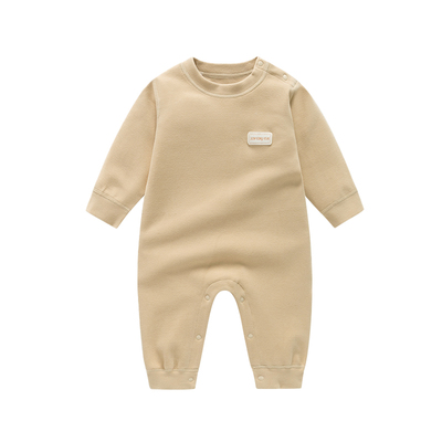 婴幼儿秋冬季加厚舒绒棉连体衣