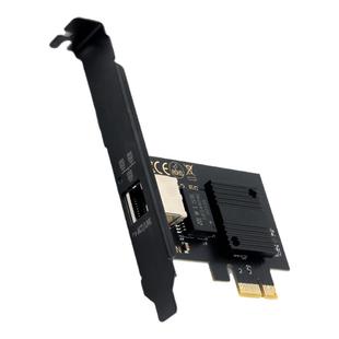 2.5g网卡PCIE转RJ45台式机电脑内置i266-v有线网卡千兆单口双口四口服务器群晖DS923高速电竞游戏wifi接收器