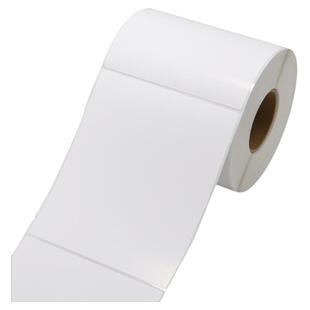 pp合成纸不干胶标签纸100*120mm防水贴纸条码打印纸10x12cm定做制