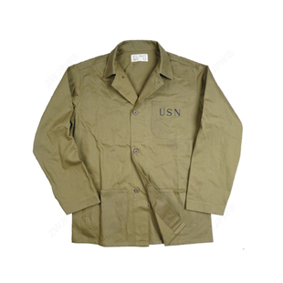 美式 复古 HBT USN 卡其  夹板服 复刻军事风宽松  春季外套