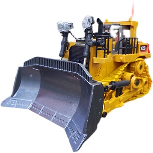 儿童无线电动遥控工程汽车挖掘机破拆机推土压路车抓夹机玩具男孩