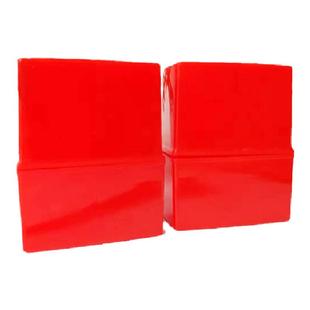 推荐人名章红色双方章盒2枚印章盒人名章法人章财务塑料印章盒