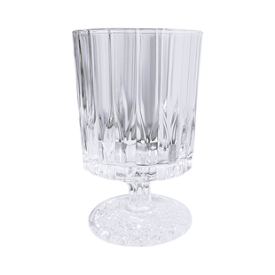 高颜值热红酒杯钻纹玻璃高脚杯女微醺洋酒鸡尾酒杯家用果汁咖啡杯