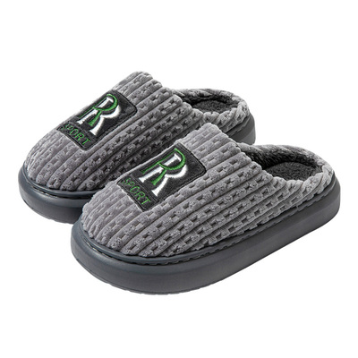 棉拖鞋男士大码冬季新款家居家用拖鞋保暖厚底室内防滑冬天毛拖鞋