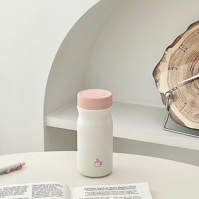 可爱小巧便携式高颜值保温杯316不锈钢女生外出茶水分离泡茶杯子