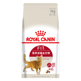 姜露宠物 皇家猫粮F32营养成猫15KG成年英短蓝猫美短布偶猫咪干粮