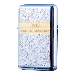 ZORRO佐罗煤油打火机男士三代790新款唐草花超薄打火机防风黄铜潮