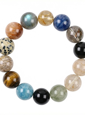 Nicole梦幻星球天然多宝水晶手串