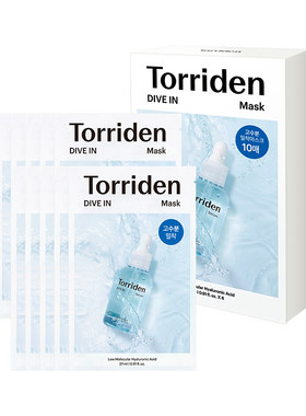 torriden保湿舒缓面膜6片装