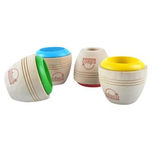 幼儿园科学小制作万花筒多棱镜木质外景万花镜蜂眼观察镜益智玩具