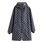 正穿拉链防水罩衣长袖加绒保暖围裙耐脏干活工作服围裙女外套男士