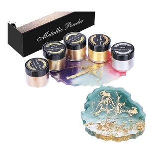 福星丹尼DIY手工ab环氧树脂滴胶大理石金属粉ins风云母粉金粉闪粉