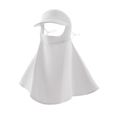 uvno面罩夏女加长护颈超广角帽檐