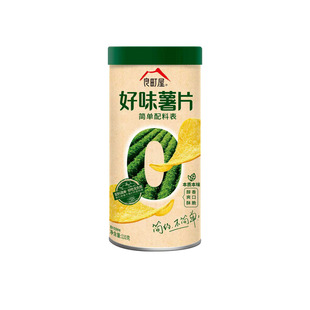 【无添加】良町屋官方原切薯片原味0添加其它口味少添加110g罐装