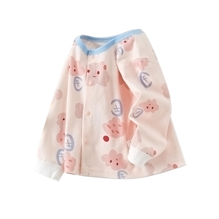 2件女童秋衣单件上衣婴儿衣服开衫纯棉男童春装宝宝打底衣长袖t恤