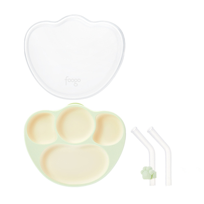 膳魔师宝宝硅胶儿童辅食餐盘