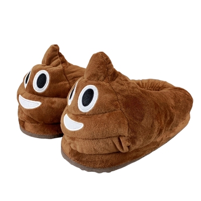 EVA外穿当众拉屎版便便棉拖鞋