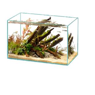 yee鱼缸小型客厅桌面超白玻璃生态金鱼乌龟饲养缸造景专用水草缸