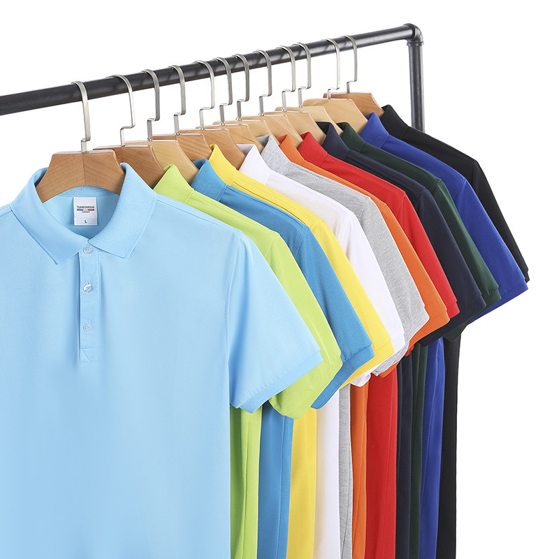 polo衫翻领工作服定制广告衫短袖