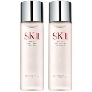 【自营】SK-II神仙水肌底精华液补水保湿收缩毛孔提亮肤色230ml*2