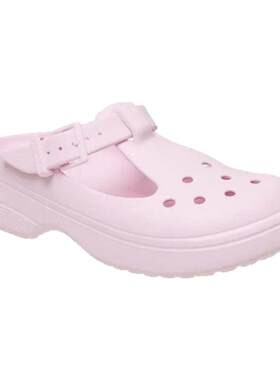 Crocs卡骆驰玛丽珍洞洞鞋女鞋