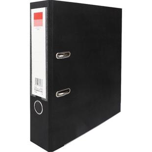 齐心打孔活页夹a4快劳夹两孔双孔快捞文件夹a4纸资料档案夹合同收纳册袋盒2孔二孔装订插页打孔器黑办公穿孔