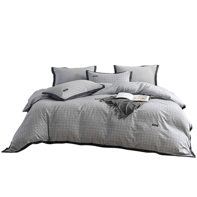 梦洁家纺全棉双面磨毛四件套纯棉床品加厚保暖秋冬季床单被套套件