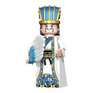 迪库积木五虎将三国小侠士兵人仔骑兵精兵拼装玩具第三方节日礼物