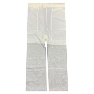 夜间教习室波点丝袜白色防勾丝连裤袜子女夏季薄款加长白丝纯欲风