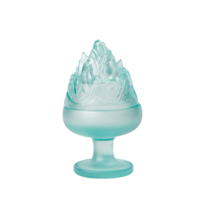 古法琉璃博山炉檀香沉香熏香家用室内盘香香炉迷你香薰炉香篆炉